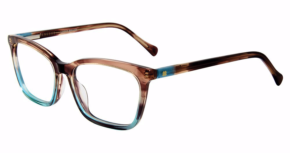 LUCKY BRAND KIDS VLBD732 Eyeglasses BROWN-BLUE-0BRO 49mm