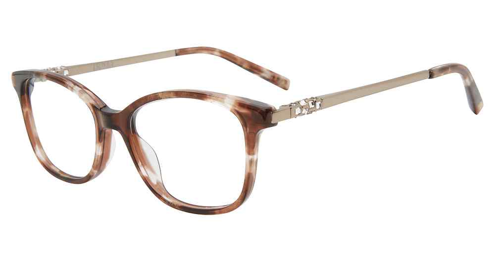 JONES PETITE OPTICAL VJOP248 Eyeglasses BROWN-HORN-0BRH 49mm