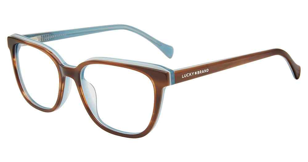 LUCKY BRAND KIDS VLBD726 Eyeglasses HAVANA-BLUE-0HVB 49mm