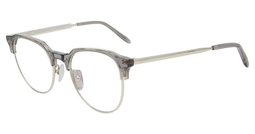 DIFF OPTICAL VDFKIRA Eyeglasses SILVER-BL-0SIL 51mm