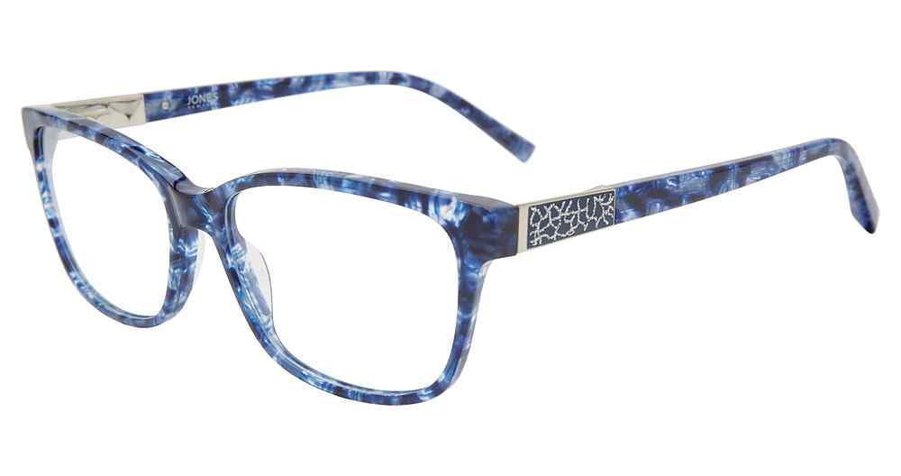 JONES NY OPTICAL VJON785 Eyeglasses BLUE-HORN-0BLH 57mm