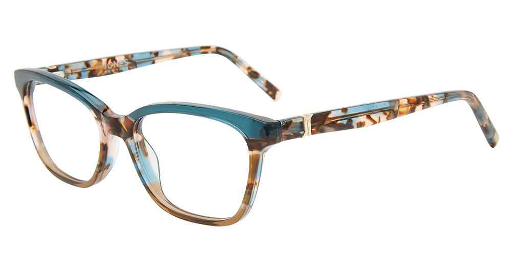 JONES NY OPTICAL VJON786 Eyeglasses TEAL-HAVANA-0TEA 51mm
