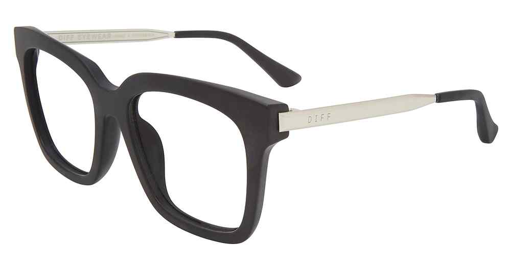 DIFF OPTICAL VDFBLLA Eyeglasses MATTE-BLACK-MBLA 54mm