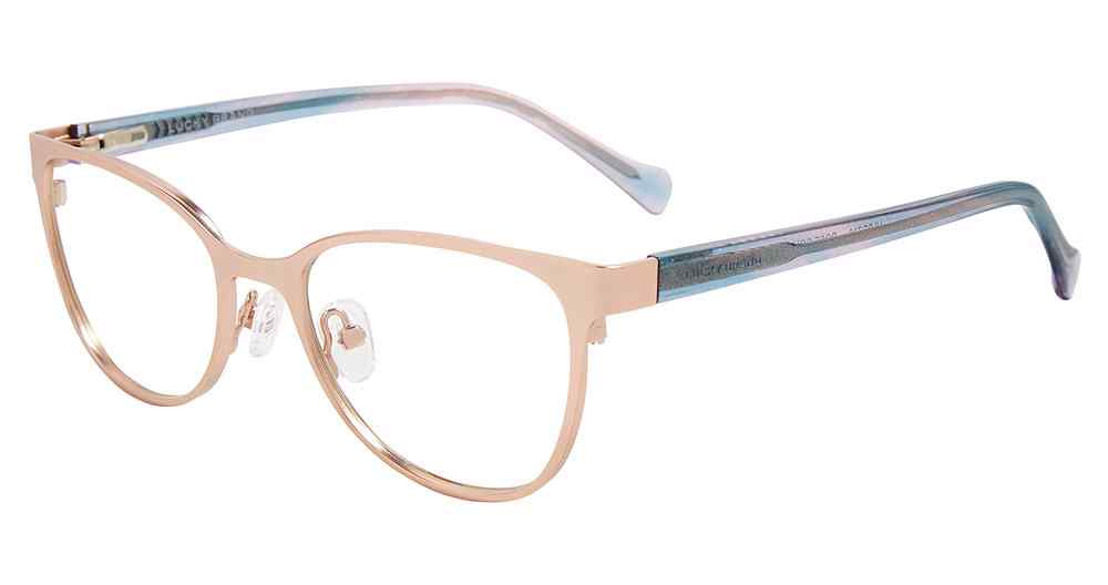 LUCKY BRAND KIDS VLBD730 Eyeglasses ROSE-GOLD-0ROS 48mm