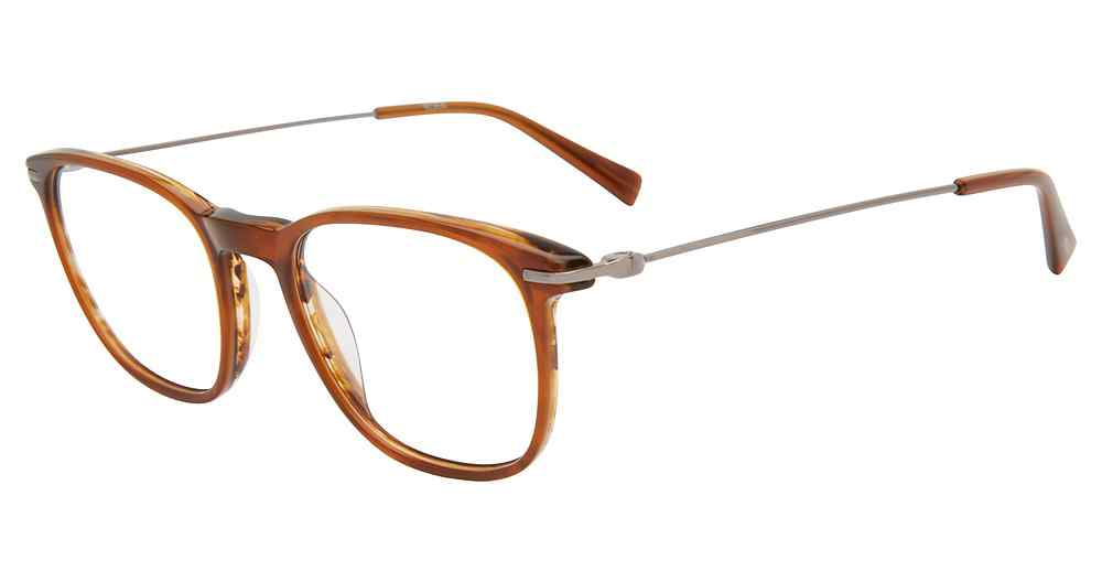 TUMI OPTICAL VTU512 Eyeglasses STRIATED-BROWN-03BQ 51mm