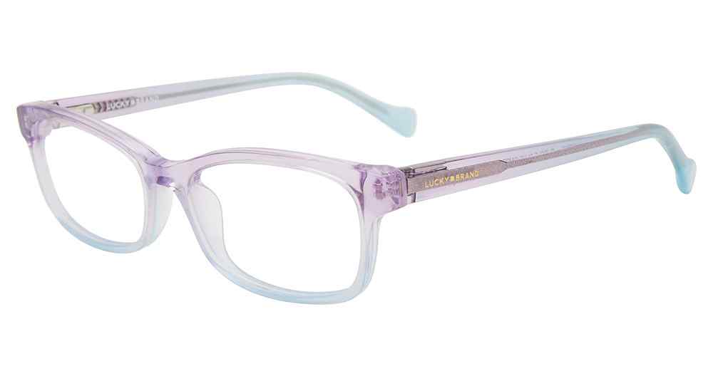 LUCKY BRAND KIDS VLBD727 Eyeglasses PURPLE-BLUE-OMBRE-0PBO 50mm
