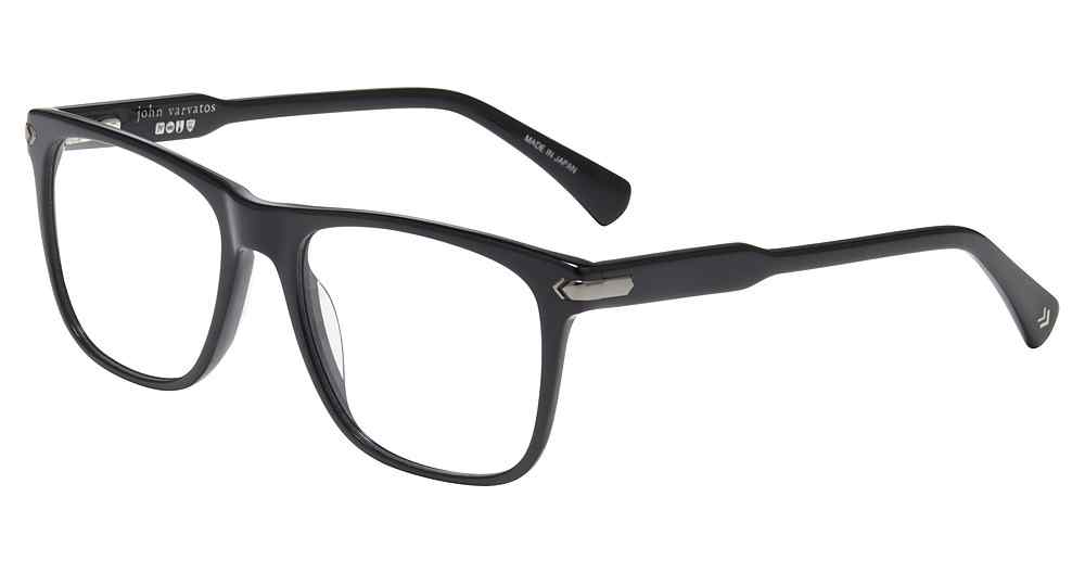 JOHN VARVATOS OPTICAL VJV422 Eyeglasses BLACK-0BLA 54mm