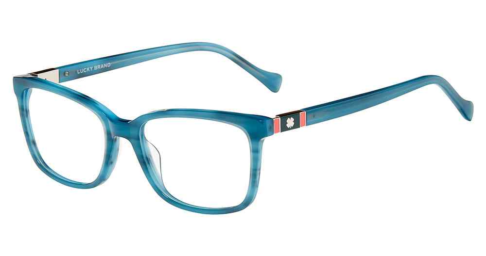 LUCKY BRAND OPTICAL VLBD240 Eyeglasses TEAL-0TEA 53mm
