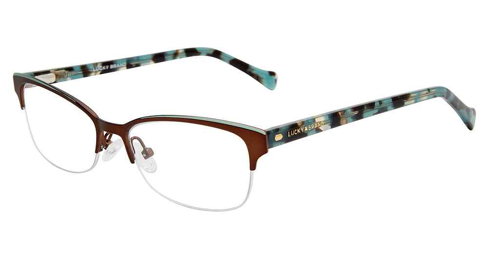 LUCKY BRAND OPTICAL VLBD126 Eyeglasses BROWN-0BRO 52mm