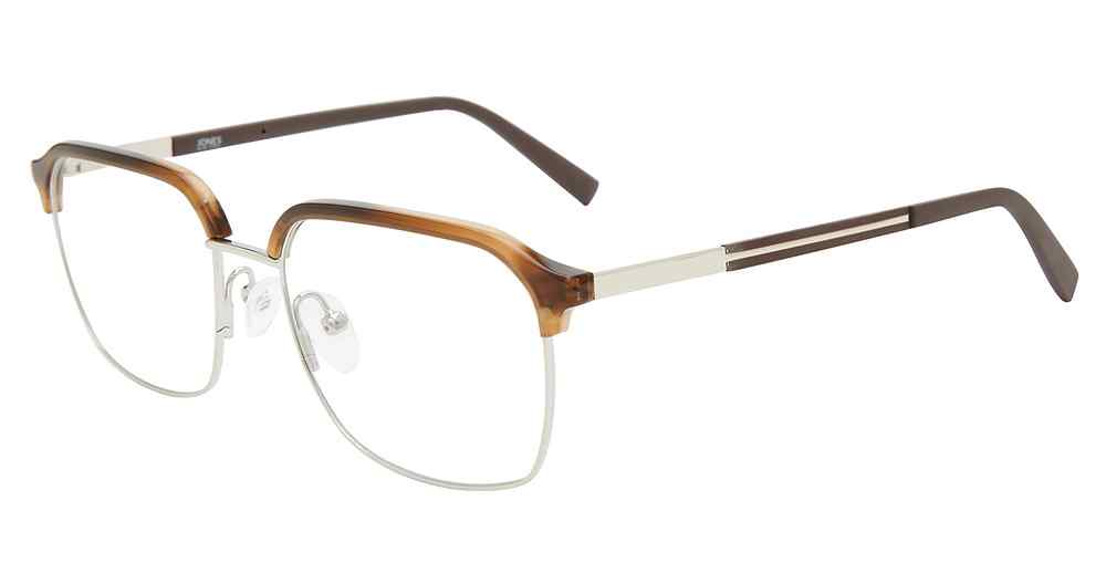 JONES MEN OPTICAL VJOM370 Eyeglasses BROWN-HORN-0BRH 53mm