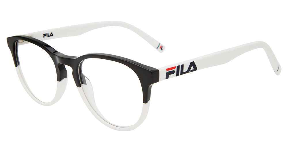 FILA OPTICAL VF9466 Eyeglasses BLK-WHITE-0BLA 50mm
