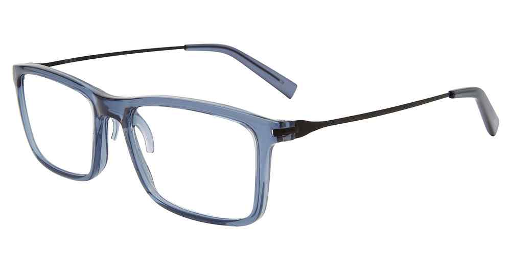 TUMI OPTICAL VTU800 Eyeglasses CRYSTAL-NAVY 25mm