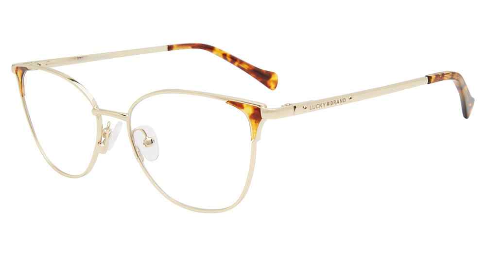 LUCKY BRAND OPTICAL VLBD125 Eyeglasses GOLD-0GOL 53mm