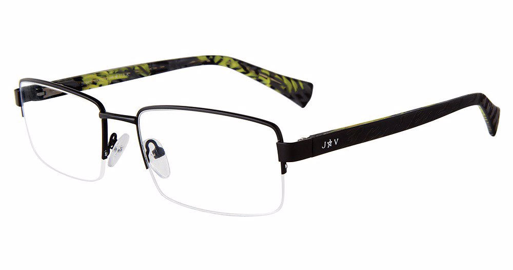 JOHN VARVATOS STAR USA OPTICAL VJVC006 Eyeglasses BLACK-0BLA 56mm