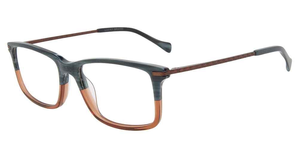 LUCKY BRAND OPTICAL VLBD423 Eyeglasses NAVY-BROWN-0NAV 55mm