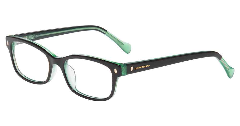 LUCKY BRAND OPTICAL VLBD230 Eyeglasses BLACK-GREEN-0BLG 51mm