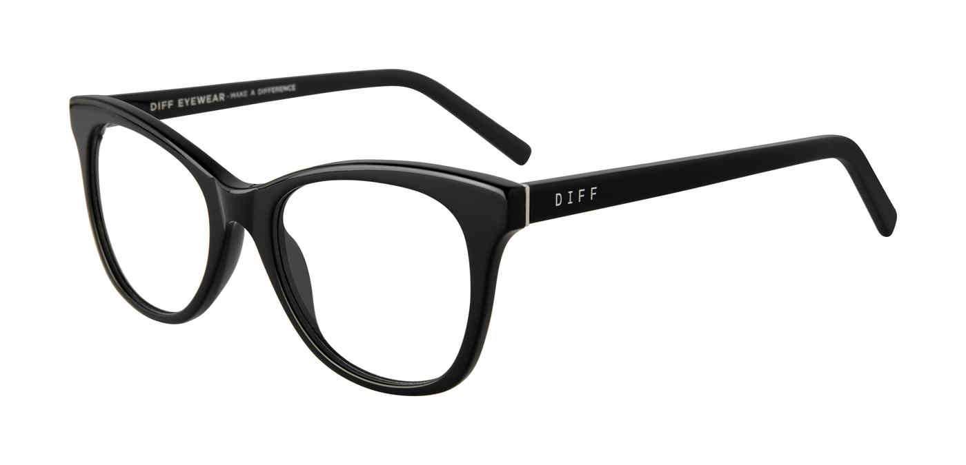 DIFF OPTICAL VDFCRNA Eyeglasses BLACK-BLAB 50mm