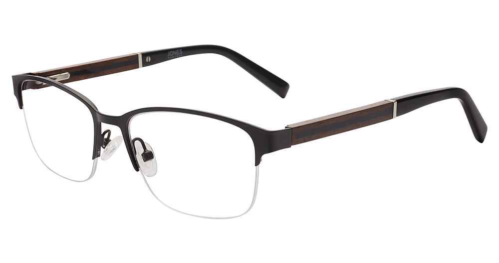 JONES MEN OPTICAL VJOM375 Eyeglasses BLACK-0BLA 53mm