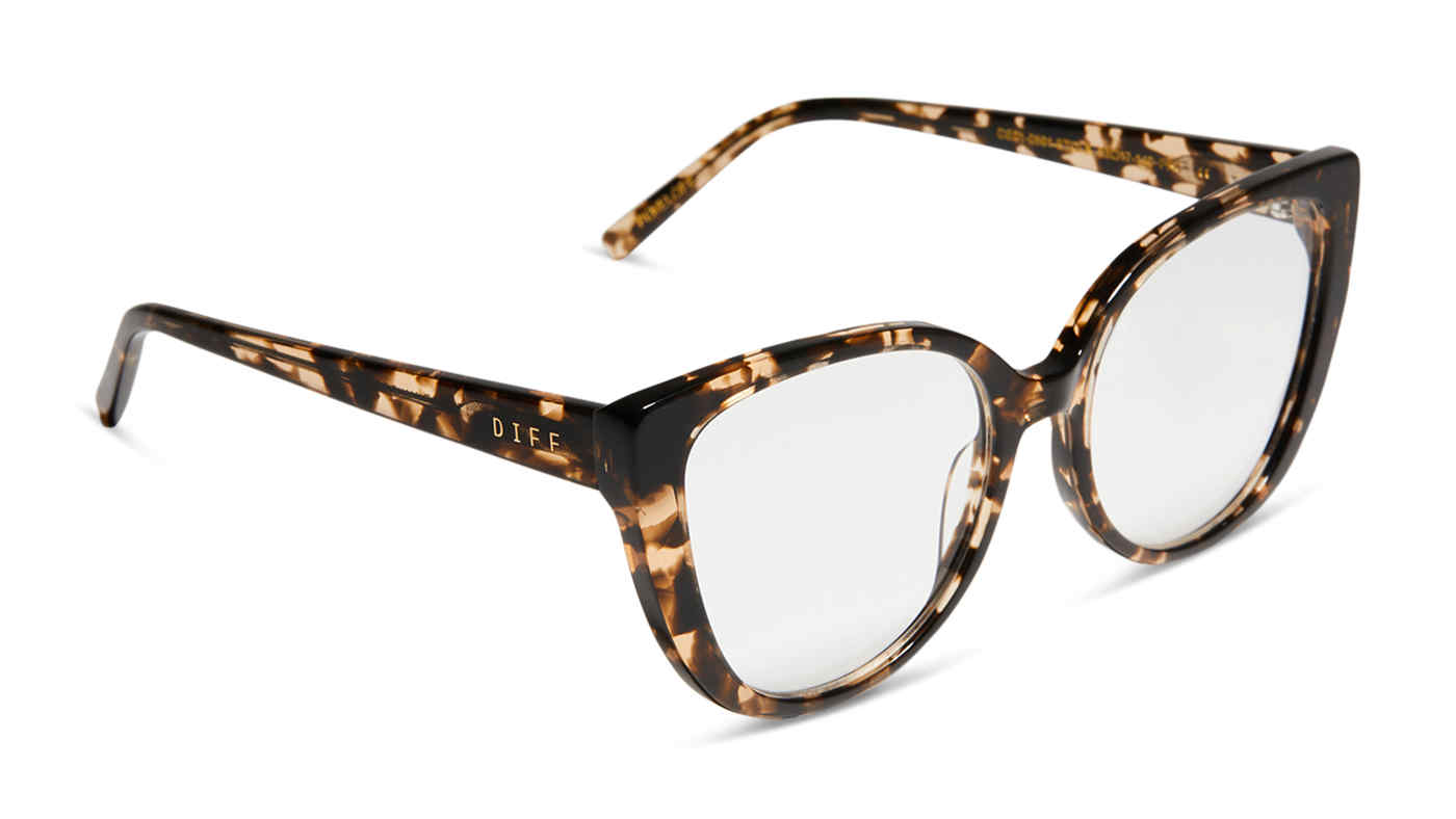 DIFF OPTICAL VDFPNP Eyeglasses ESPRESSO-TORT---0BLT 53mm