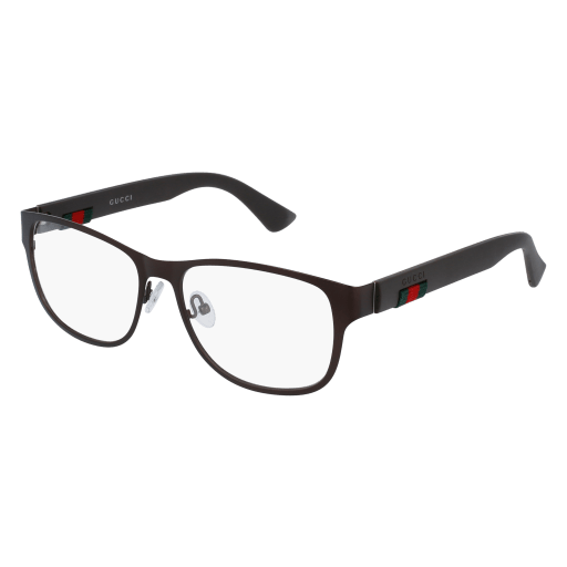 Gucci GG0013O Eyeglasses 004 BROWN 55mm