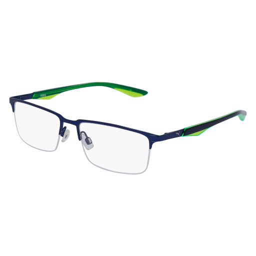 Puma PU0064O Eyeglasses 001 BLUE 54mm