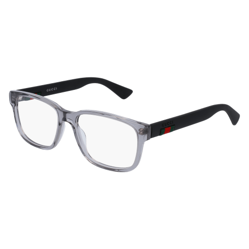 Gucci GG0011O Eyeglasses 003 GREY 53mm