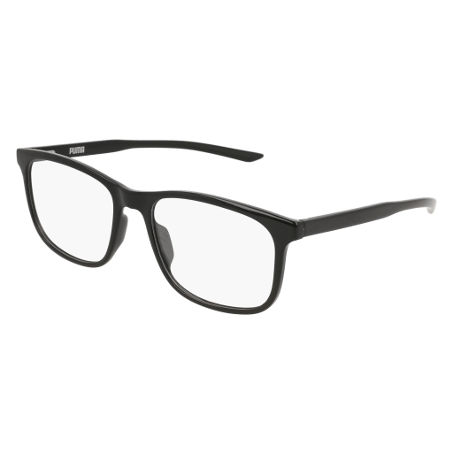 Puma PU0184O Eyeglasses 007 BLACK 57mm