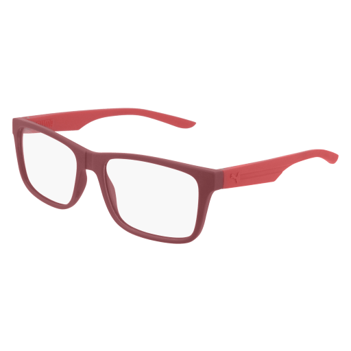 Puma PU0204O Eyeglasses 003 RED 55mm