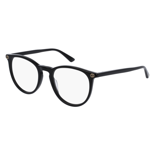 Gucci GG0027O Eyeglasses 001 BLACK 50mm