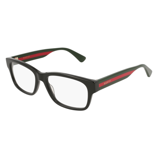 Gucci GG0343O Eyeglasses 007 BLACK 57mm