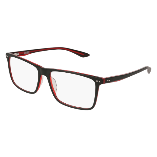 Puma PU0130O Eyeglasses 009 BLACK 58mm