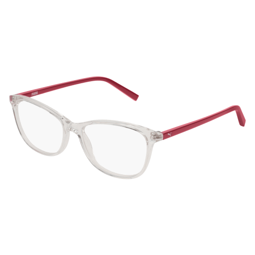 Puma PJ0033O Eyeglasses 003 CRYSTAL 49mm