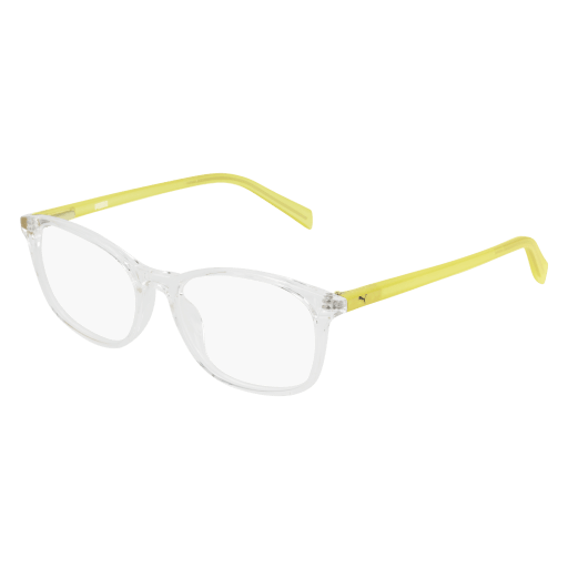 Puma PJ0031O Eyeglasses 008 CRYSTAL 49mm