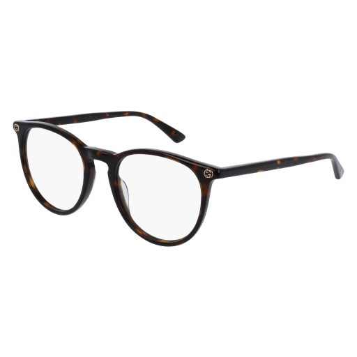 Gucci GG0027O Eyeglasses 002 HAVANA 50mm