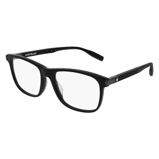 Montblanc MB0035O Eyeglasses 001 BLACK 55mm