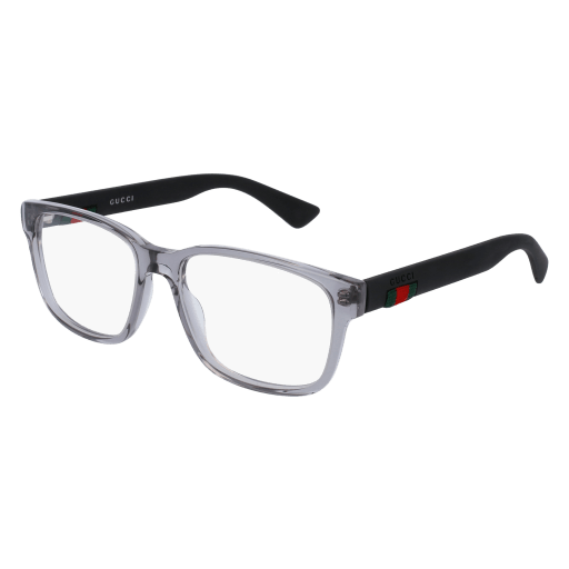 Gucci GG0011O Eyeglasses 007 GREY 55mm