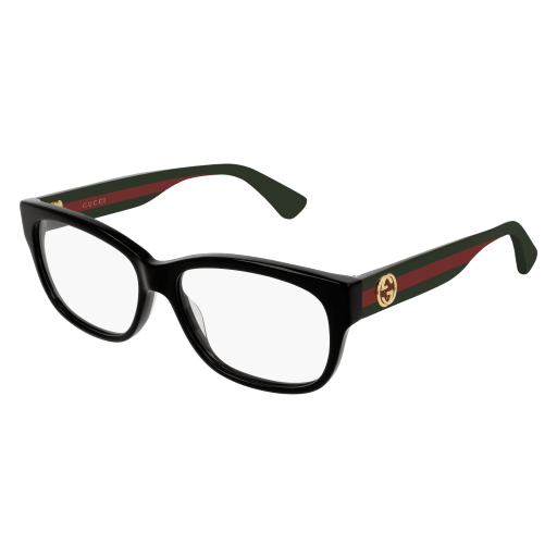Gucci GG0278O Eyeglasses 011 BLACK 55mm