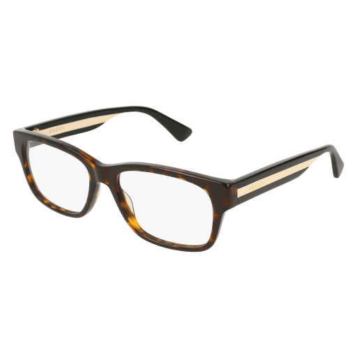 Gucci GG0343O Eyeglasses 008 HAVANA 57mm