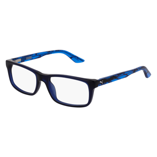 Puma PJ0009O Eyeglasses 002 BLUE 49mm
