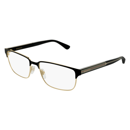 Gucci GG0383O Eyeglasses 004 BLACK 58mm