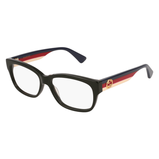 Gucci GG0278O Eyeglasses 001 BLACK 53mm