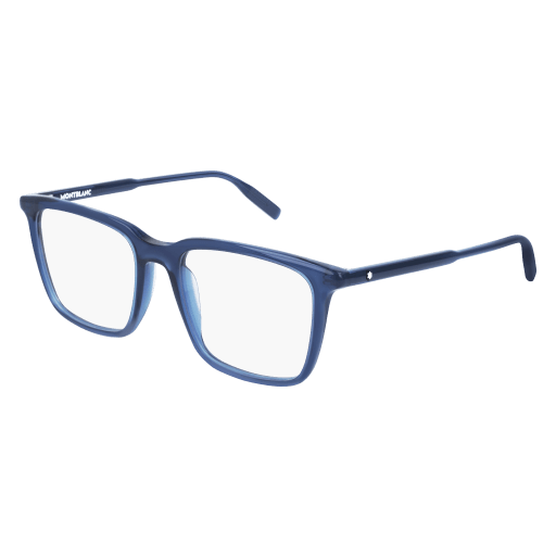 Montblanc MB0011O Eyeglasses 007 BLUE 54mm