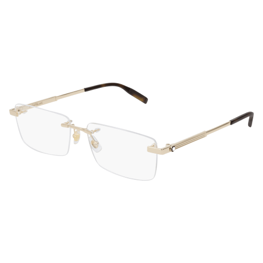 Montblanc MB0030O Eyeglasses 005 GOLD 59mm