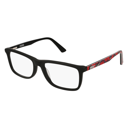 Puma PJ0020O Eyeglasses 003 BLACK 51mm