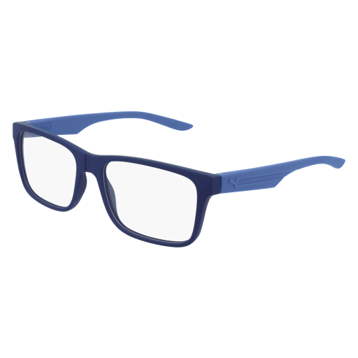 Puma PU0204O Eyeglasses 002 BLUE 55mm