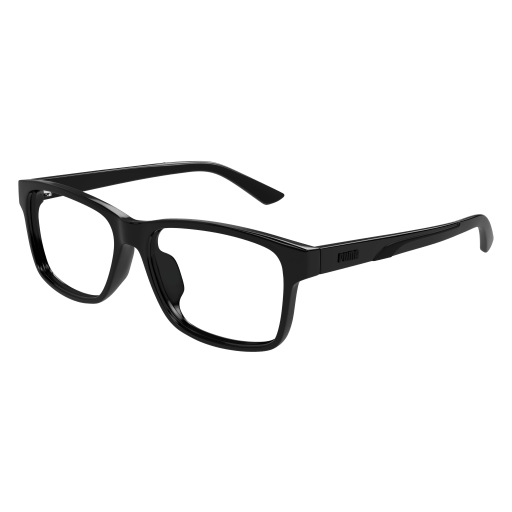 Puma PU0475OA Eyeglasses 001 BLACK 57mm