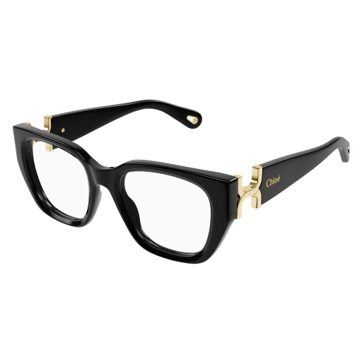 Chloé CH0238O Eyeglasses 001 BLACK 51mm