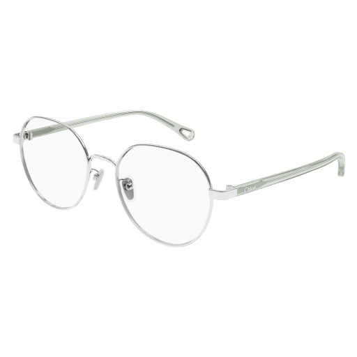 Chloé CH0246OA Eyeglasses 001 SILVER 53mm