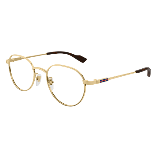 Gucci GG1747OA Eyeglasses 002 GOLD 51mm