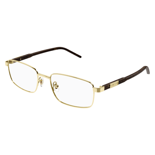 Gucci GG1801O Eyeglasses 007 GOLD 56mm